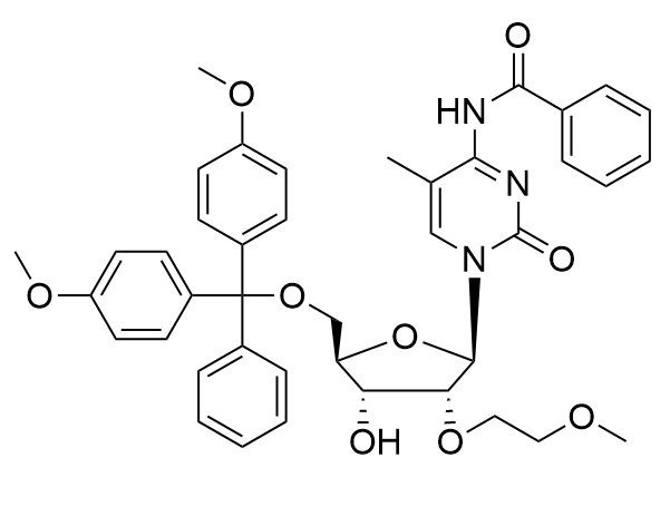 N-苯甲?；?2'-O-甲氧基乙基-5-O-二甲氧基三苯甲基-5-甲基胞苷